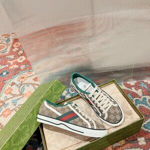 Women's GG Guccis TennisShoes 1977 Sneaker